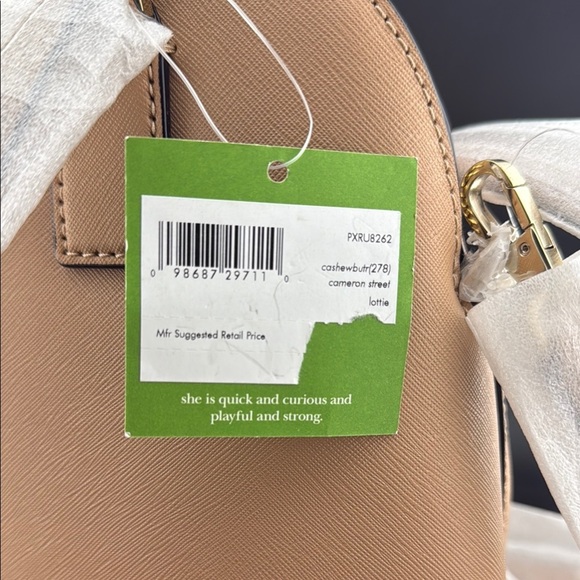 Kate Spade Cameron Street Lottie Medium Crossbody in Cashew Butter - Picture 4 of 5